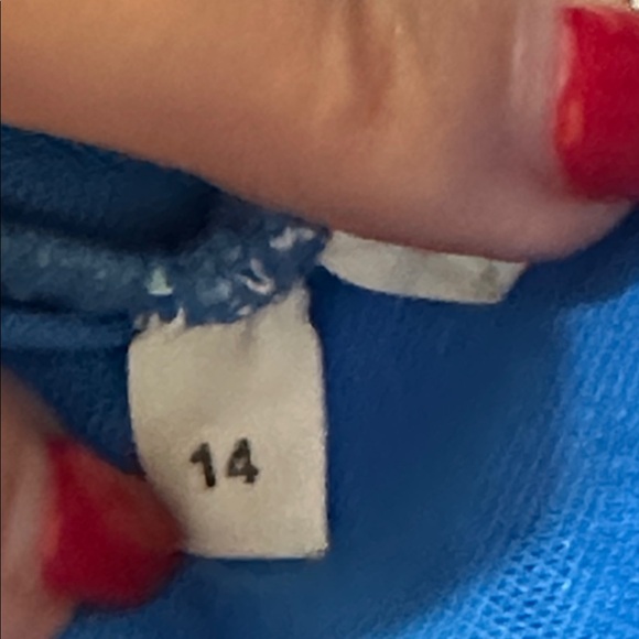 Bleu Rod Beattie One-Piece Swimsuit Size 14 W/Underwire Like New - Picture 14 of 14